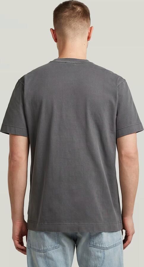 G-Star RAW GS-01 Washed T-Shirt Zwart Heren - Foto 5