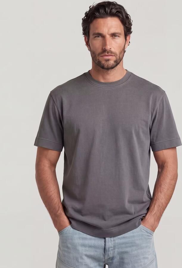 G-Star RAW GS-01 Washed T-Shirt Zwart Heren - Foto 5