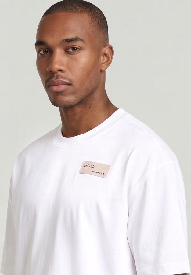 G-Star Raw relaxed fit T-shirt met labelbadge - Foto 3