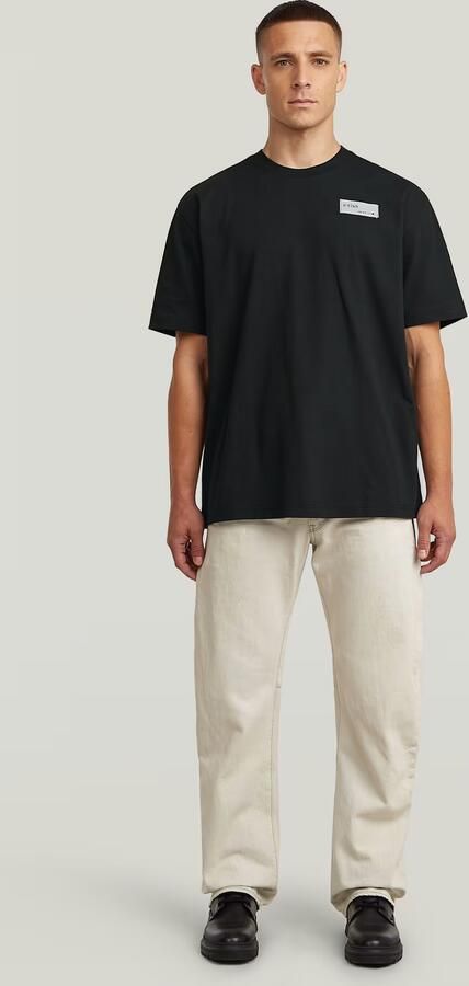 G-Star RAW HB Badge Relaxed T-Shirt Zwart Heren - Foto 10