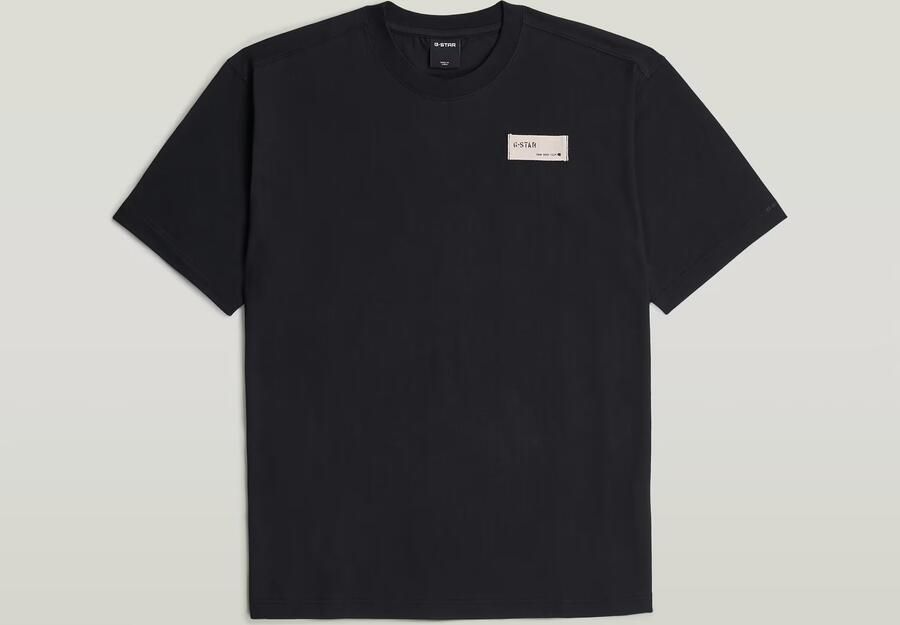 G-Star RAW HB Badge Relaxed T-Shirt Zwart Heren - Foto 8