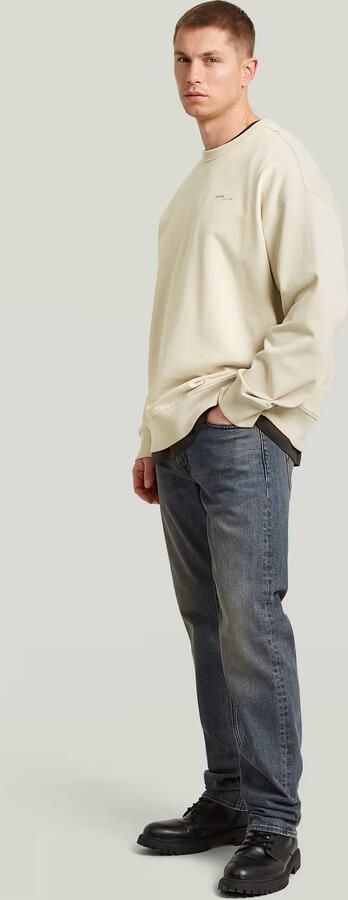 G-Star RAW HB Badge Sweater Wit Heren - Foto 7