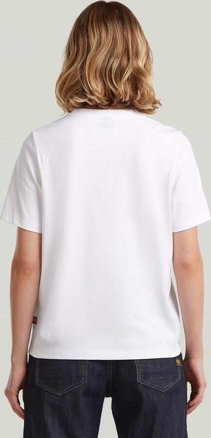 G-Star RAW HD Graphic T-Shirt Wit Dames - Foto 5