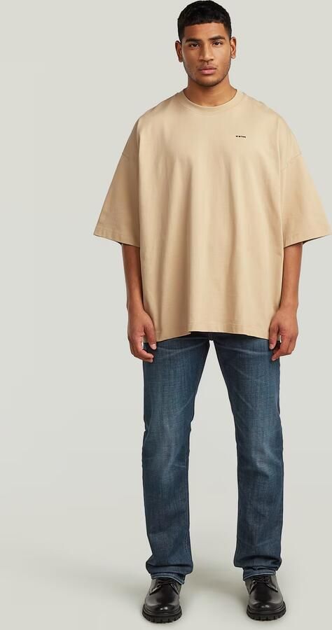 G-Star RAW Heavy Jersey Oversized T-Shirt Beige Heren - Foto 6