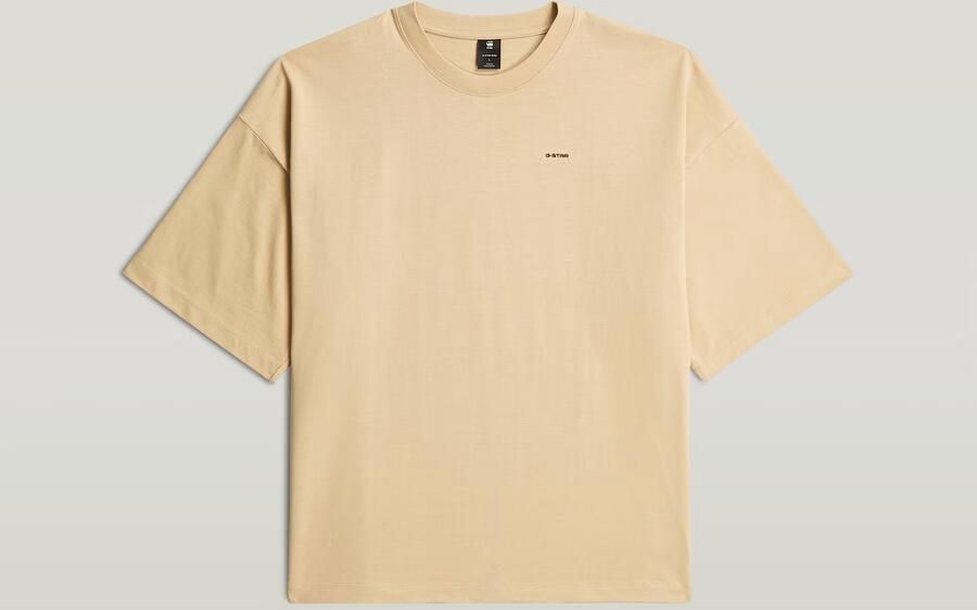 G-Star RAW Heavy Jersey Oversized T-Shirt Beige Heren - Foto 5