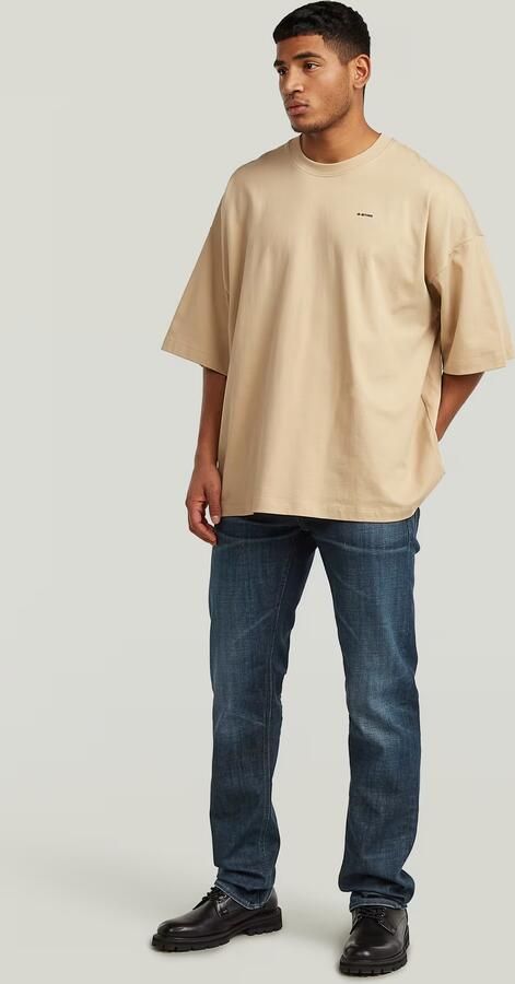 G-Star RAW Heavy Jersey Oversized T-Shirt Beige Heren - Foto 7