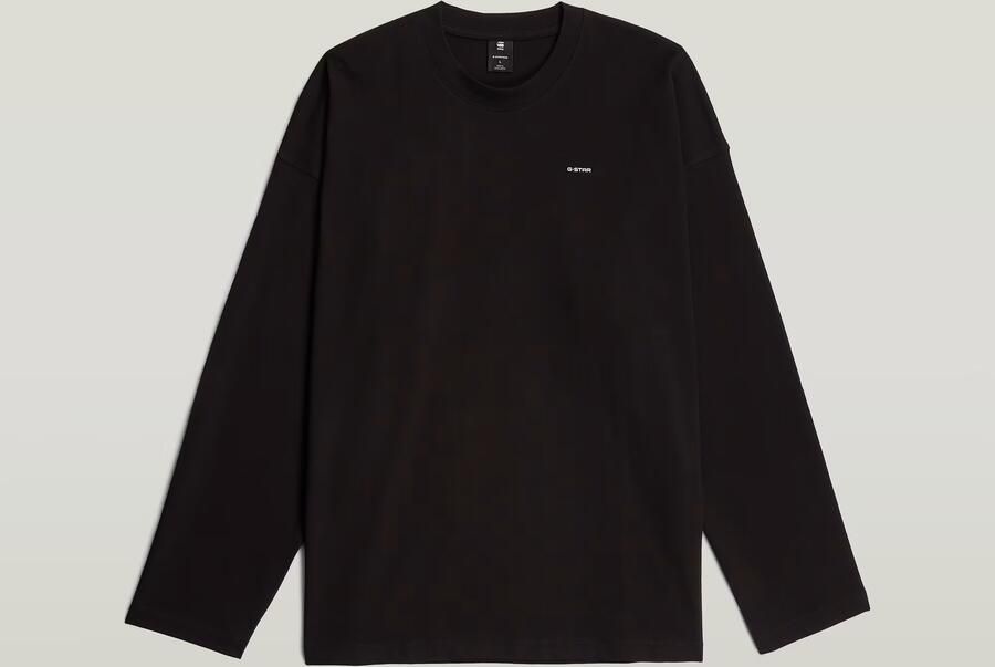 G-Star RAW Heavy Jersey Oversized T-Shirt Zwart Heren - Foto 4
