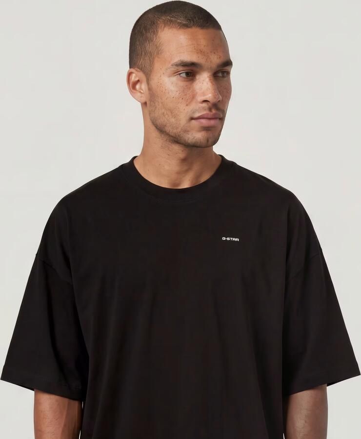 G-Star RAW Heavy Jersey Oversized T-Shirt Zwart Heren - Foto 3