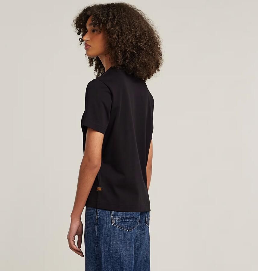 G-Star RAW Heavy Weight Regular Top Zwart Dames - Foto 6