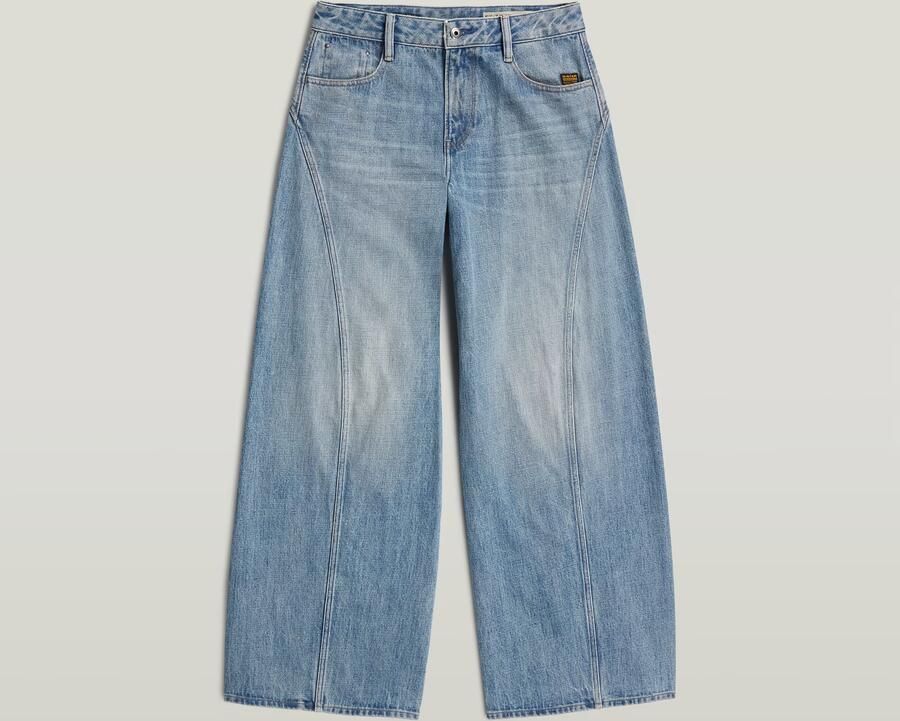 G-Star RAW Helyx Cinch Wide Jeans Lichtblauw Dames - Foto 7