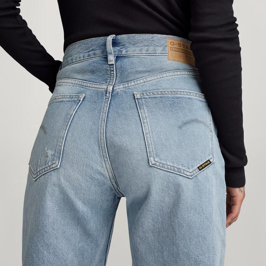 G-Star RAW High Bermuda Short Raw Edge Lichtblauw Dames - Foto 2