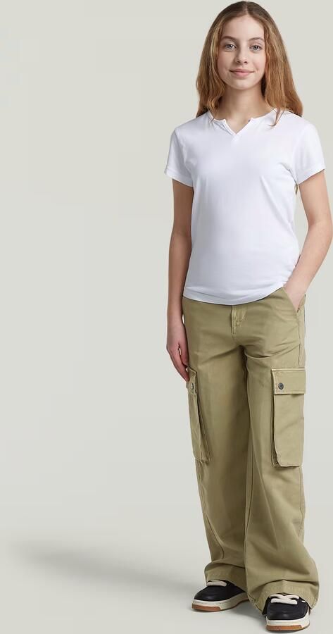 G-Star RAW High Waist Cargobroek voor meisjes Groen meisjes - Foto 5