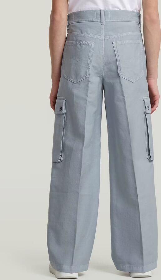 G-Star RAW High Waist Cargobroek voor meisjes Lichtblauw meisjes - Foto 5
