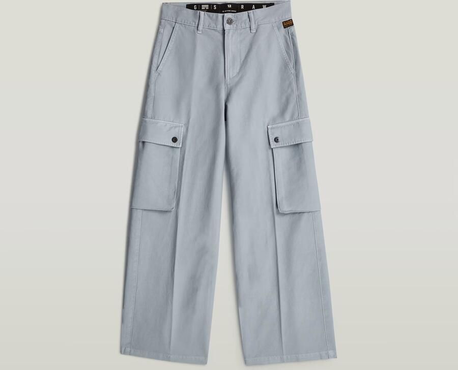 G-Star RAW High Waist Cargobroek voor meisjes Lichtblauw meisjes - Foto 2