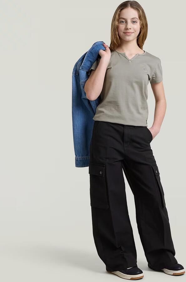 G-Star RAW High Waist Cargobroek voor meisjes Zwart meisjes - Foto 5