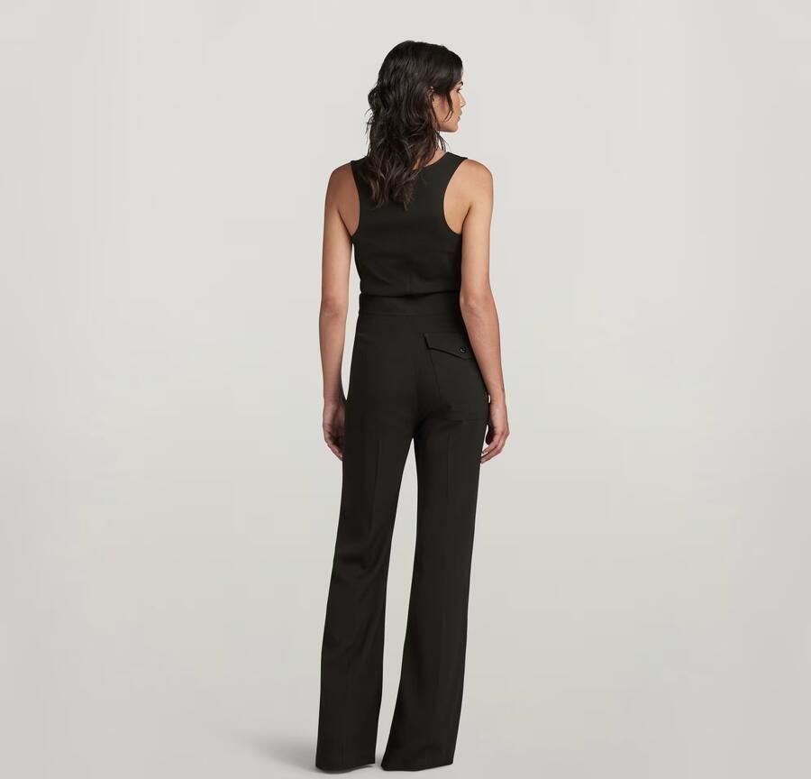 G-Star RAW High Waist Jumpsuit Zwart Dames - Foto 3
