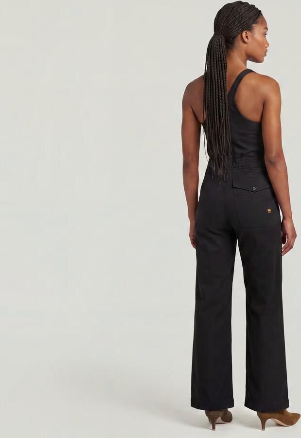 G-Star RAW High Waist Jumpsuit Zwart Dames - Foto 5