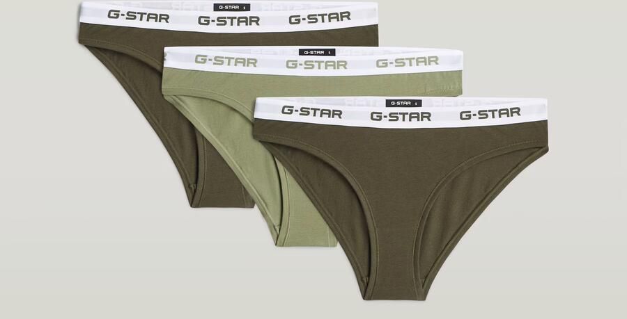 G-Star RAW Hipster Set van 3 Meerkleurig Dames