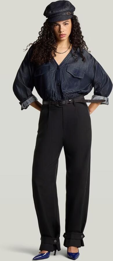 G-Star RAW Holiday Chino Zwart Dames - Foto 5
