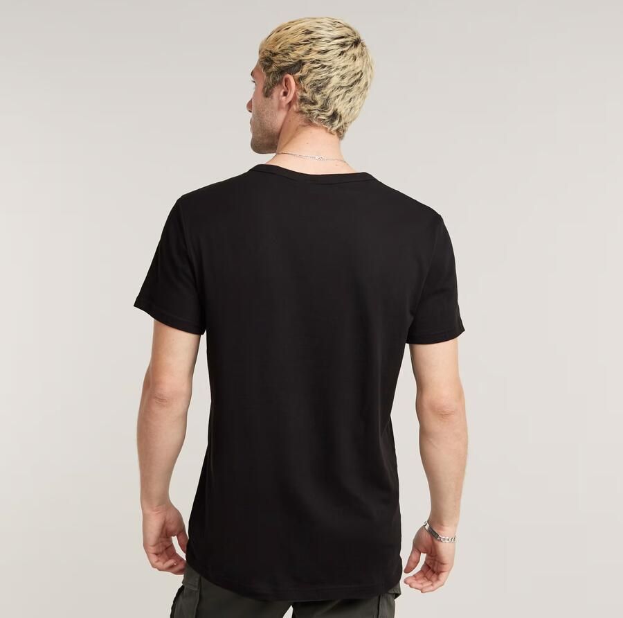 G-Star T-shirt met korte mouwen Holorn r t Zwart Heren - Foto 6