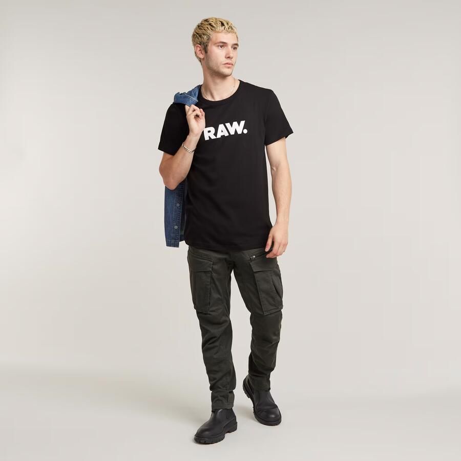 G-Star T-shirt met korte mouwen Holorn r t Zwart Heren - Foto 2