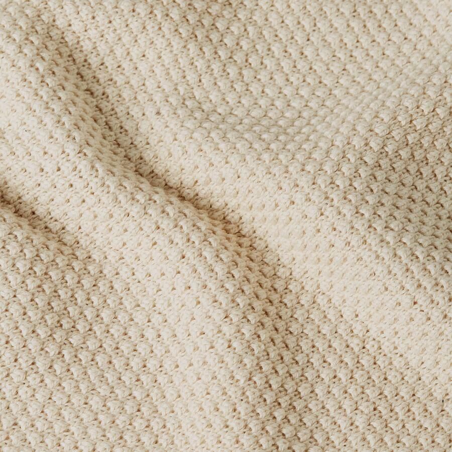 G-Star RAW Honey Comb Structure Cardigan Knit Wit Heren - Foto 2