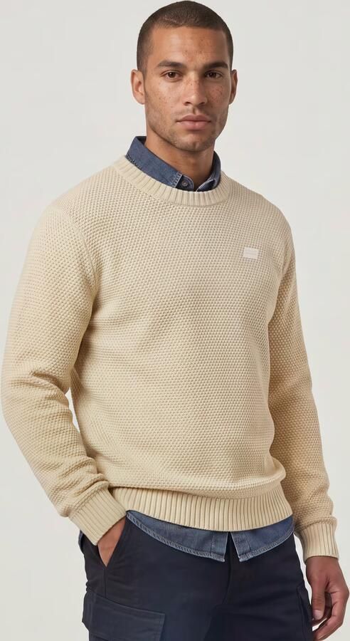 G-Star RAW Honey Comb Structure Knit Wit Heren - Foto 5