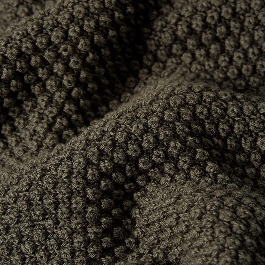 G-Star RAW Honey Comb Structure Skipper Knit Grijs Heren - Foto 2