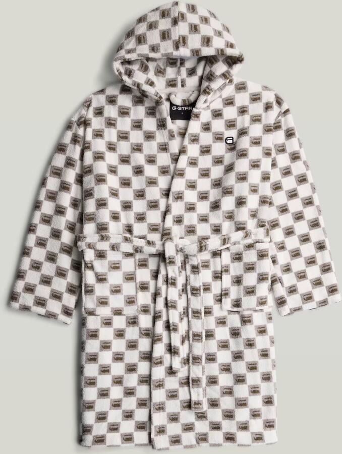 G-Star RAW Hooded Badjas Meerkleurig Dames