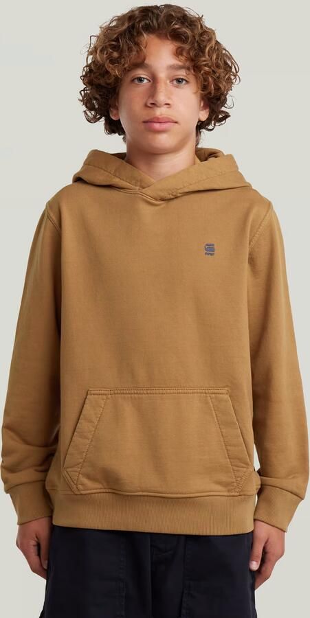G-Star RAW Hooded Sweater voor jongens Bruin jongens - Foto 4