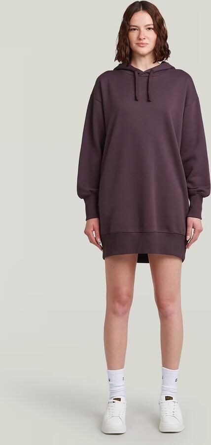 G-Star RAW Hooded Sweaterjurk Paars Dames - Foto 5