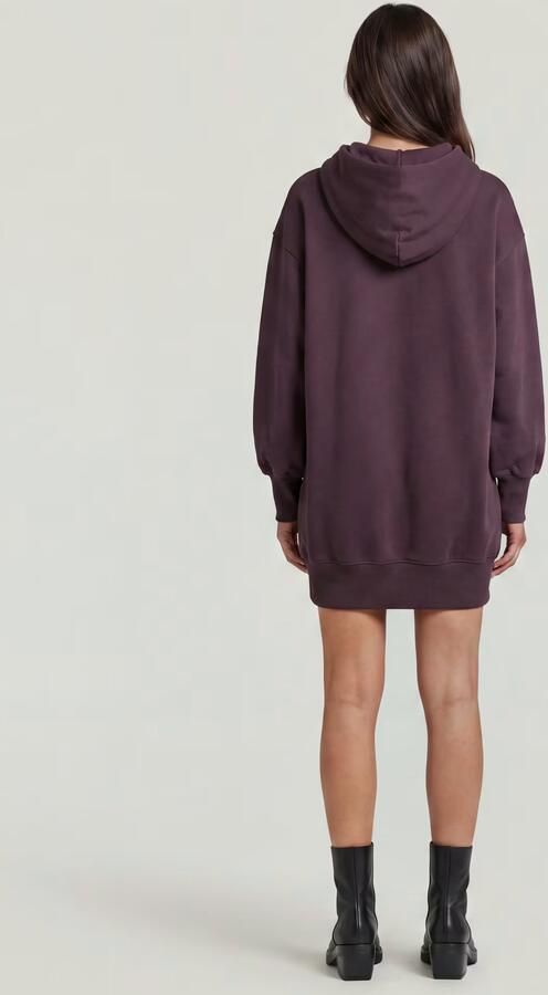 G-Star RAW Hooded Sweaterjurk Paars Dames - Foto 5