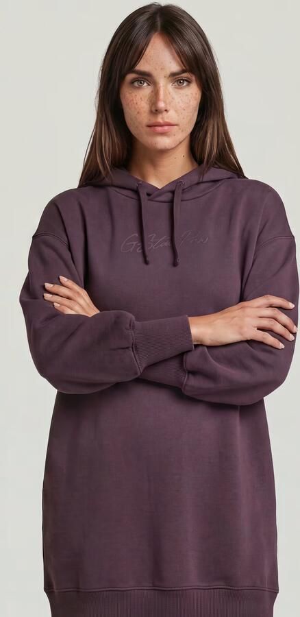 G-Star RAW Hooded Sweaterjurk Paars Dames - Foto 6