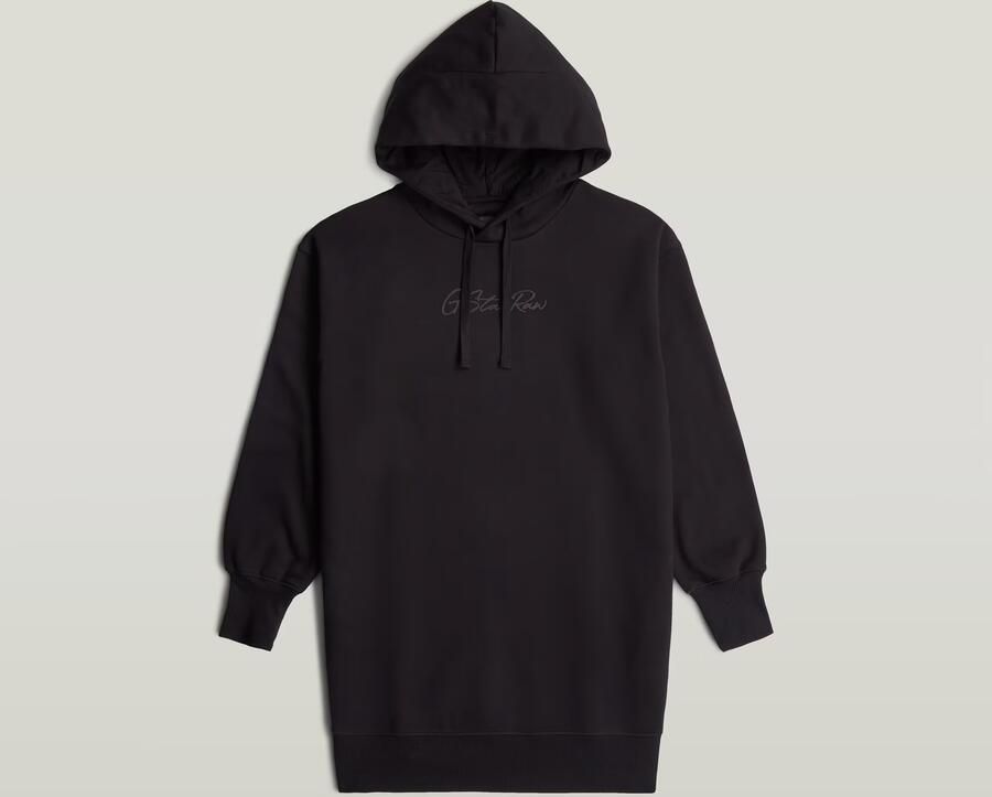 G-Star RAW Hooded Sweaterjurk Zwart Dames - Foto 3