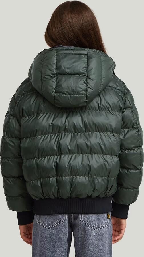 G-Star RAW Hoodie Jacket voor meisjes Groen meisjes - Foto 4
