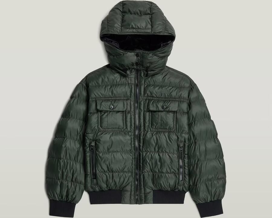 G-Star RAW Hoodie Jacket voor meisjes Groen meisjes - Foto 6