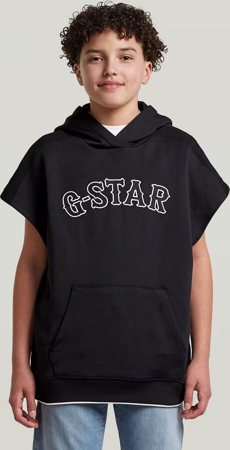 G-Star RAW Hoodie voor jongens Zwart jongens