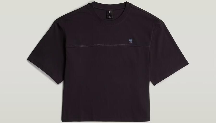 G-Star RAW Horizontal Seam Loose Top Zwart Dames - Foto 6