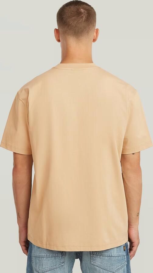G-Star RAW Hyper Graphic Relaxed T-Shirt Beige Heren - Foto 5