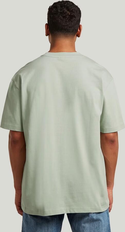 G-Star RAW Hyper Graphic Relaxed T-Shirt Groen Heren - Foto 5