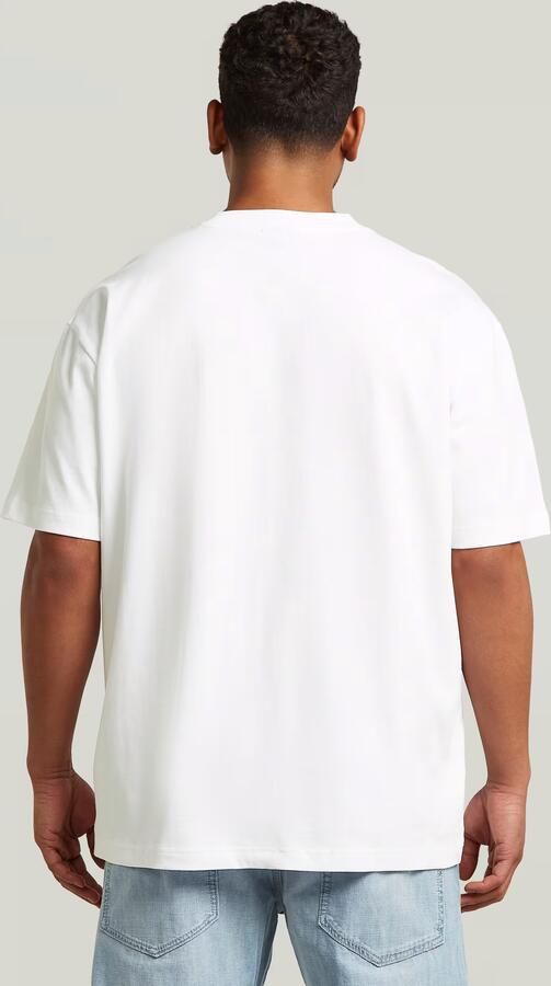 G-Star RAW Hyper Graphic Relaxed T-Shirt Wit Heren - Foto 5
