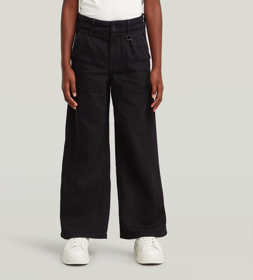 G-Star RAW Icon Skater Chino High Loose Jeans voor meisjes Donkerblauw meisjes