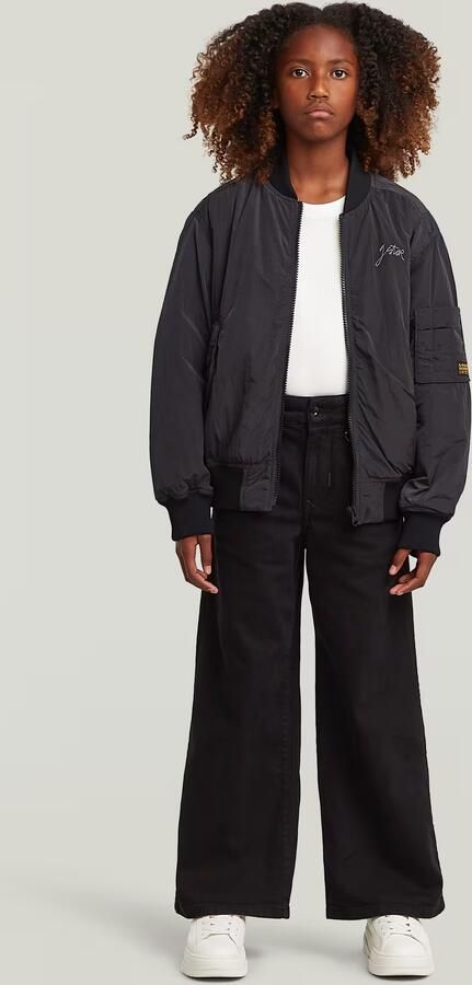 G-Star RAW Icon Skater Chino High Loose Jeans voor meisjes Donkerblauw meisjes - Foto 5