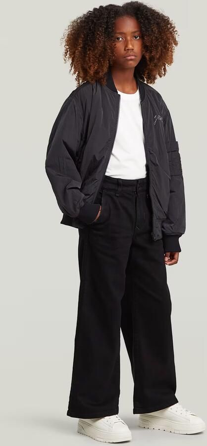 G-Star RAW Icon Skater Chino High Loose Jeans voor meisjes Donkerblauw meisjes - Foto 6