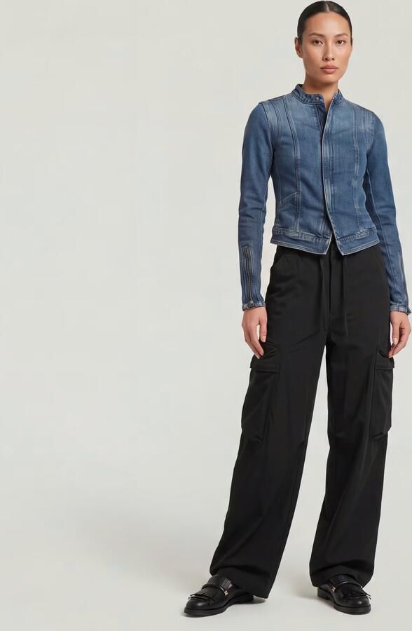 G-Star RAW Iconische Balloon Cargobroek Zwart Dames - Foto 6