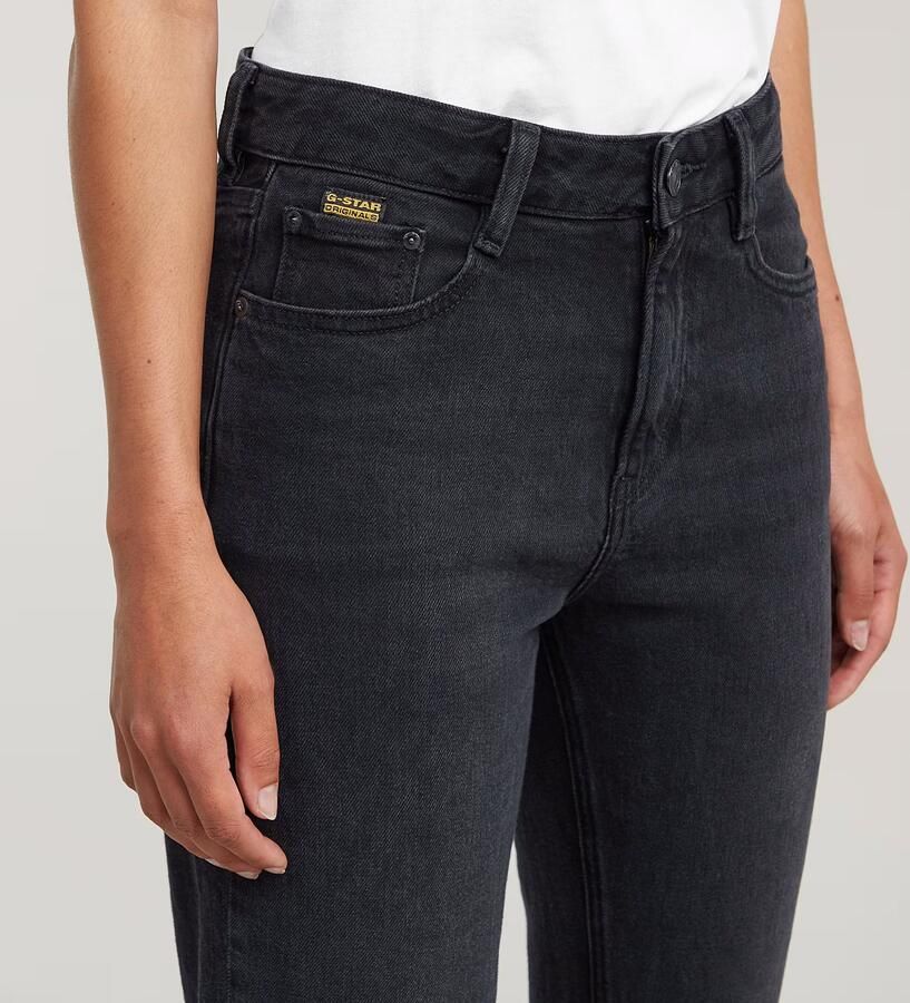 G-STAR high waist straight leg jeans black denim - Foto 7