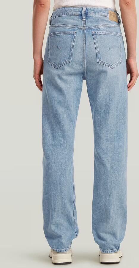 G-STAR high waist straight leg jeans light blue denim - Foto 6