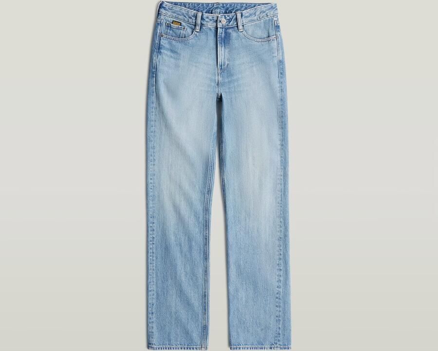 G-STAR high waist straight leg jeans light blue denim - Foto 5