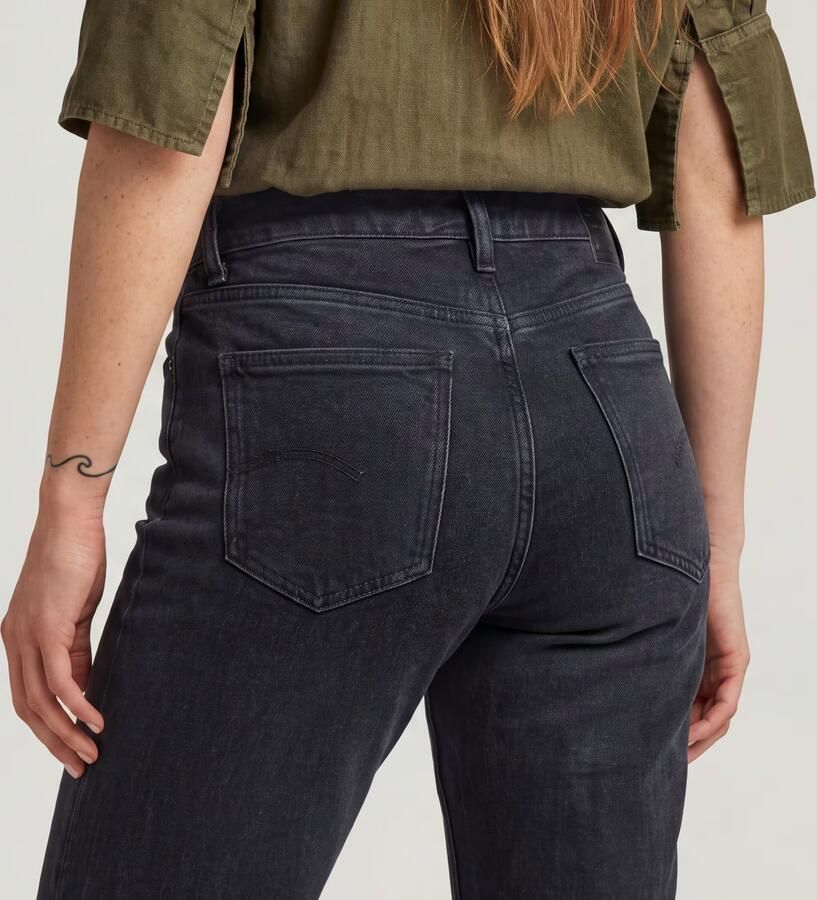 G-STAR high waist straight leg jeans black denim - Foto 9