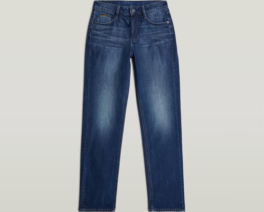 G-Star RAW Iggie Straight Jeans Donkerblauw Dames - Foto 4